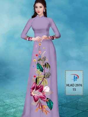 Vải Áo Dài Hoa In 3D AD HLAD2976 47